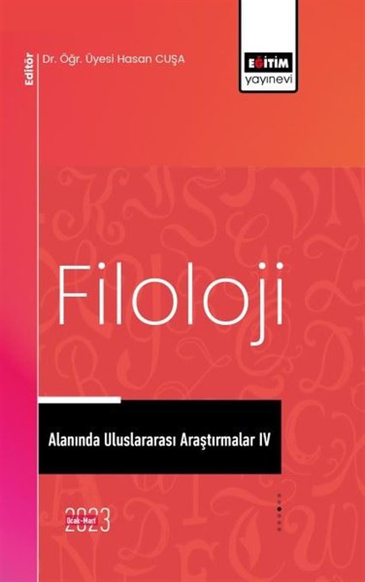 KolektifDigerFiloloji Alanında Uluslararası Araştırmalar - 4