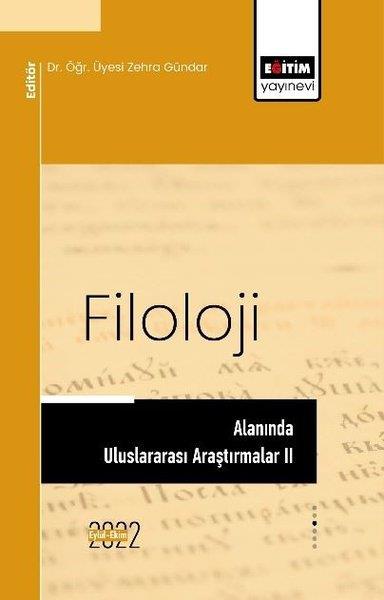 Zehra GündarInceleme - KuramFiloloji Alanında Uluslararası Araştırmalar 2