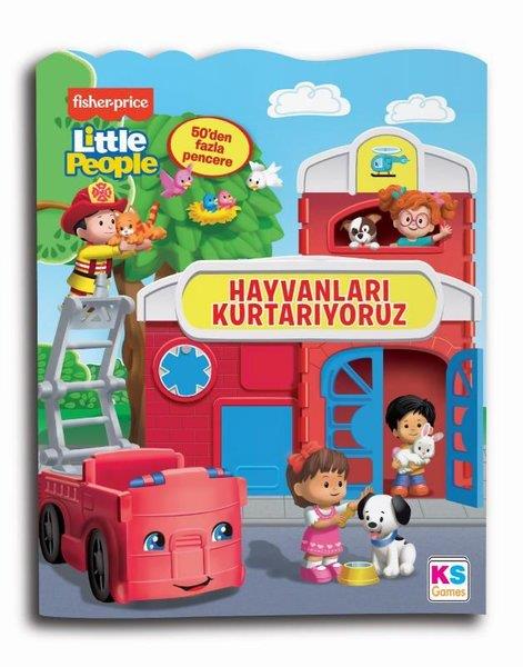 KolektifEgitim Etkinlik KitaplariFisher Prace Little People - Hayvanları Kurtarıyoruz