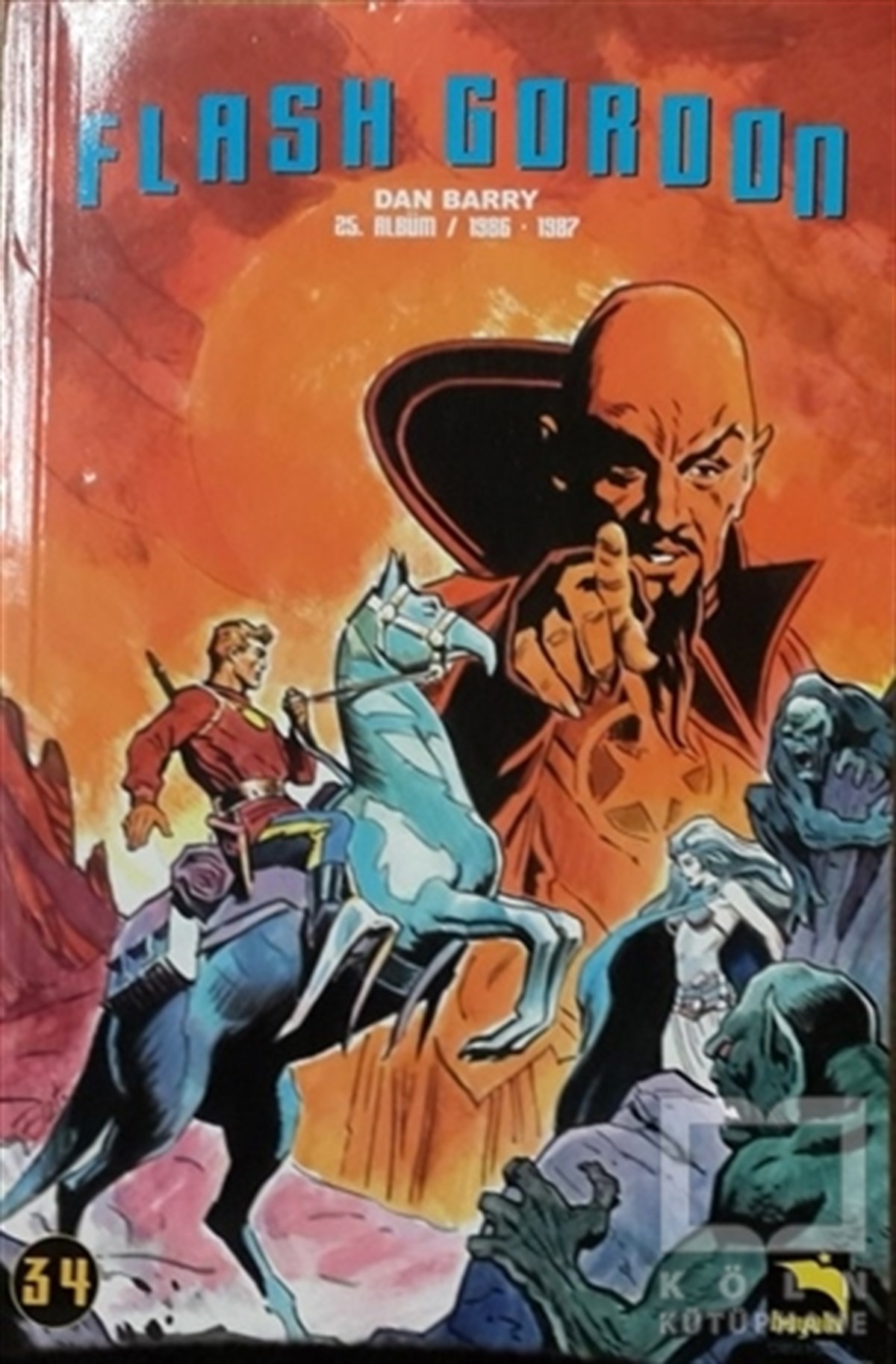 Dan BarryÇizgi RomanFlash Gordon Cilt 34