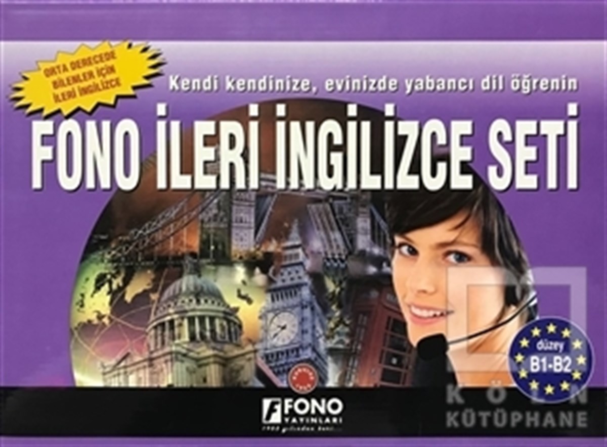 Fono İleri İngilizce Seti (12 Kitap + 6 Cd)
