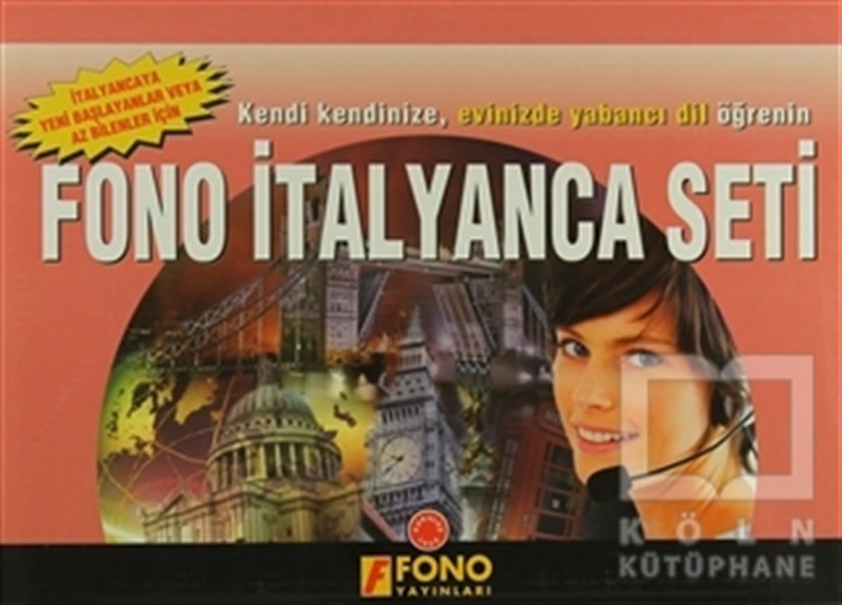 Fono İtalyanca Seti (13 Kitap + 6 Cd)