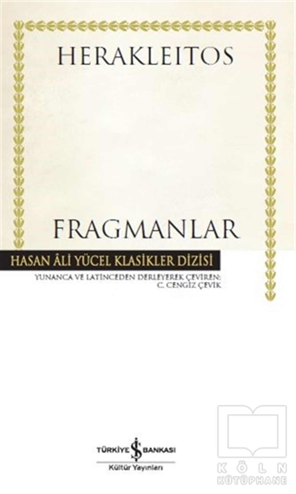HerakleitosAraştıma-İnceleme-ReferansFragmanlar (Ciltli)