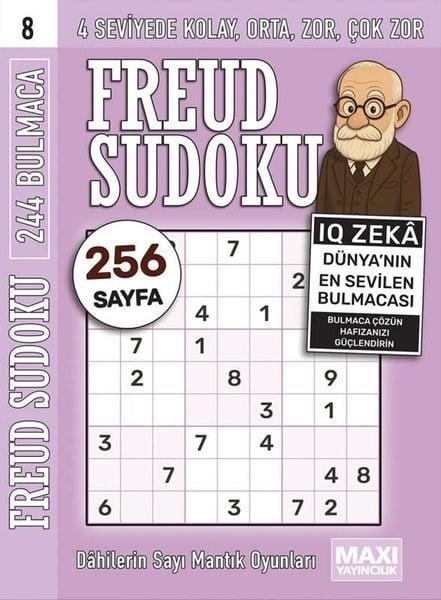KolektifBilmece & Bulmaca KitaplarıFreud Sudoku 8