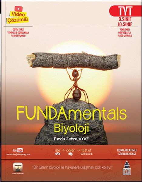 KolektifTYT BiyolojiFUNDAmentals Biyoloji TYT Konu Anlatımlı Soru Bankası