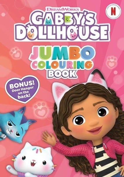 KolektifPreschoolGabby's Dollhouse Jumbo Colouring Book