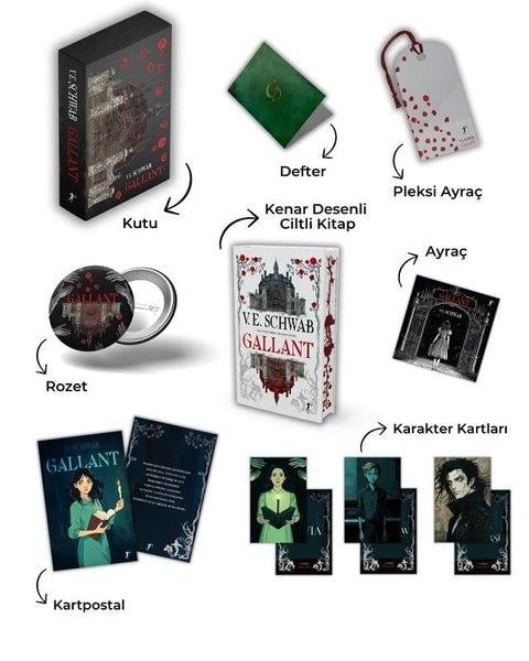 V. E. SchwabFantastik Kitaplar & Fantastik RomanlarGallant - Özel Kutulu Set