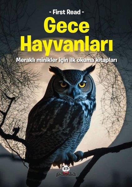 KolektifEtkinlik KitaplarıGece Hayvanları - Meraklı Minikler İçin İlk Okuma Kitapları
