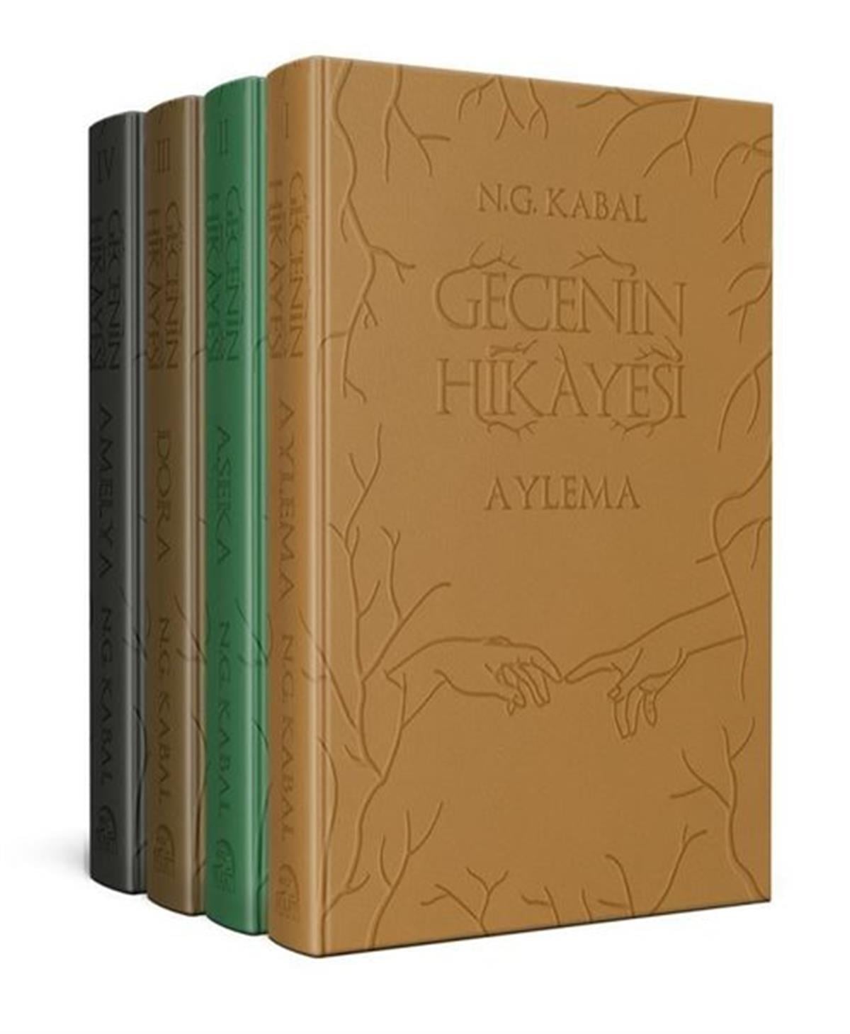 N.G. KabalFantastik Kitaplar & Fantastik RomanlarGecenin Hikayesi Deri Kapak Seti - 4 Kitap Takım