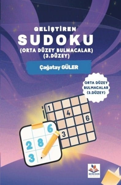 Çağatay GülerRätselGeliştiren Sudoku - Orta Düzey Bulmacalar 3. Düzey