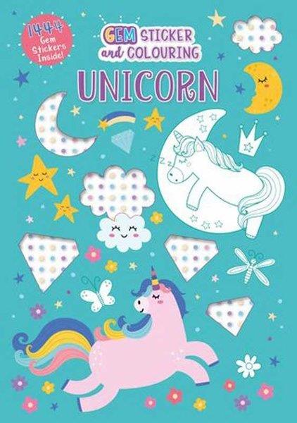 Alligator BooksPreschoolGem Colouring Book Unicorn