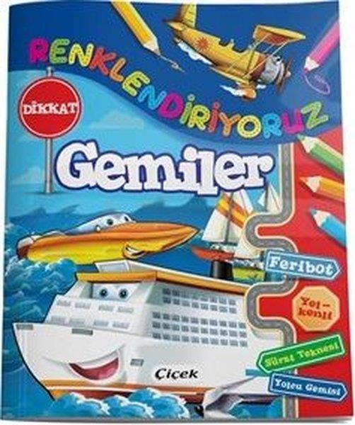 KolektifBoyama KitaplarıGemiler - Renklendiriyoruz