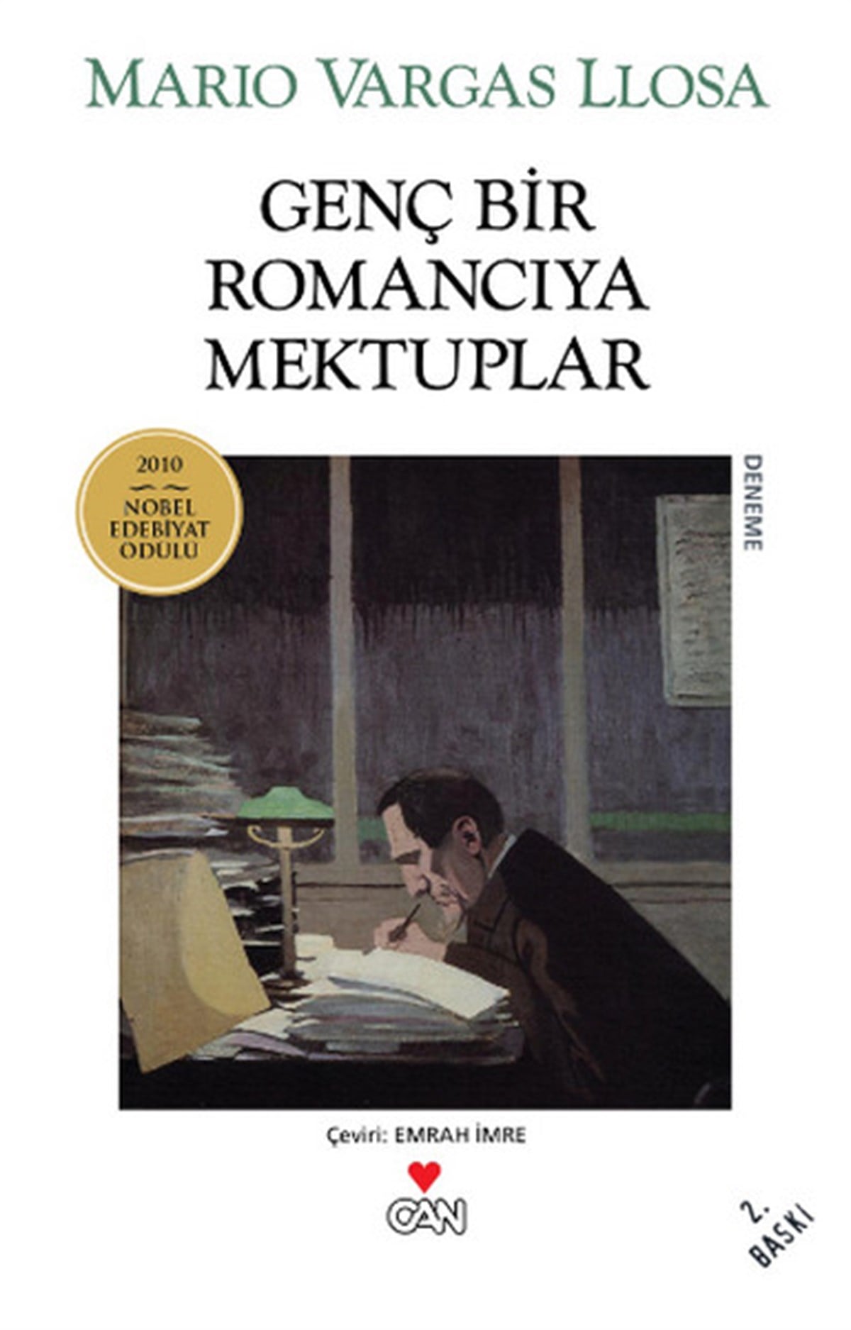 Emrah İmreDeneme KitaplarıGenç Bir Romancıya Mektuplar