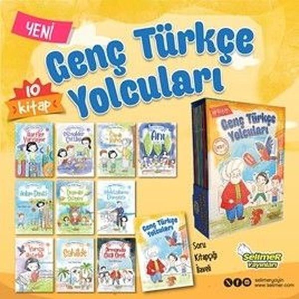 Seyit Ahmet UzunÇocuk Gençlik RomanlarıGenç Türkçe Yolcuları Serisi Seti - 10 Kitap Takım