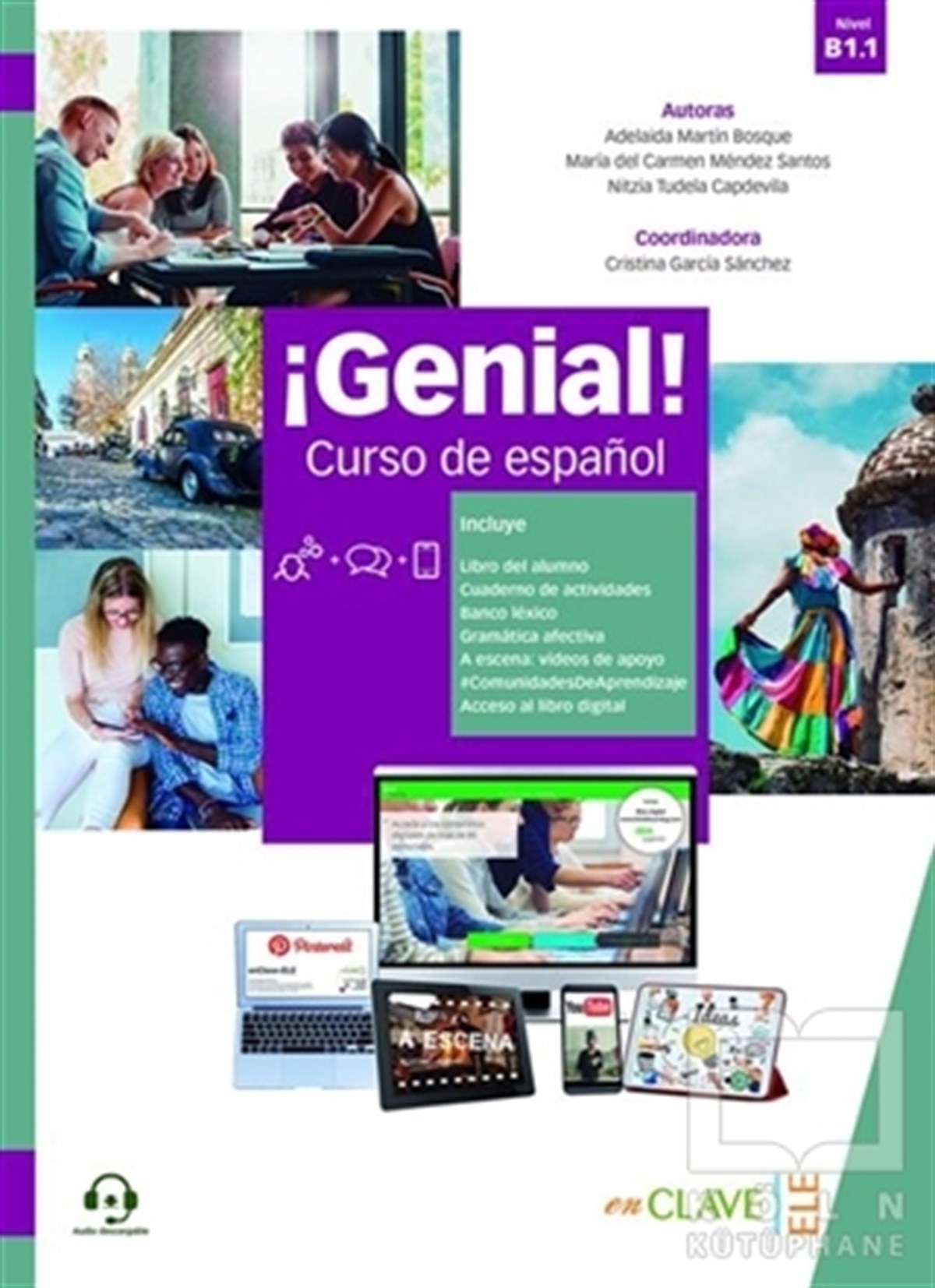 Adelaida Martin BosqueDiğerGenial! B1.1 Libro Del Alumno+Cuaderno+Audio Descargable