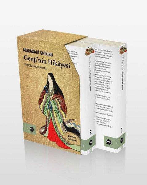 Murasaki ShikibuDünya RomanGenji'nin Hikayesi Seti - 2 Kitap Takım - Kutulu
