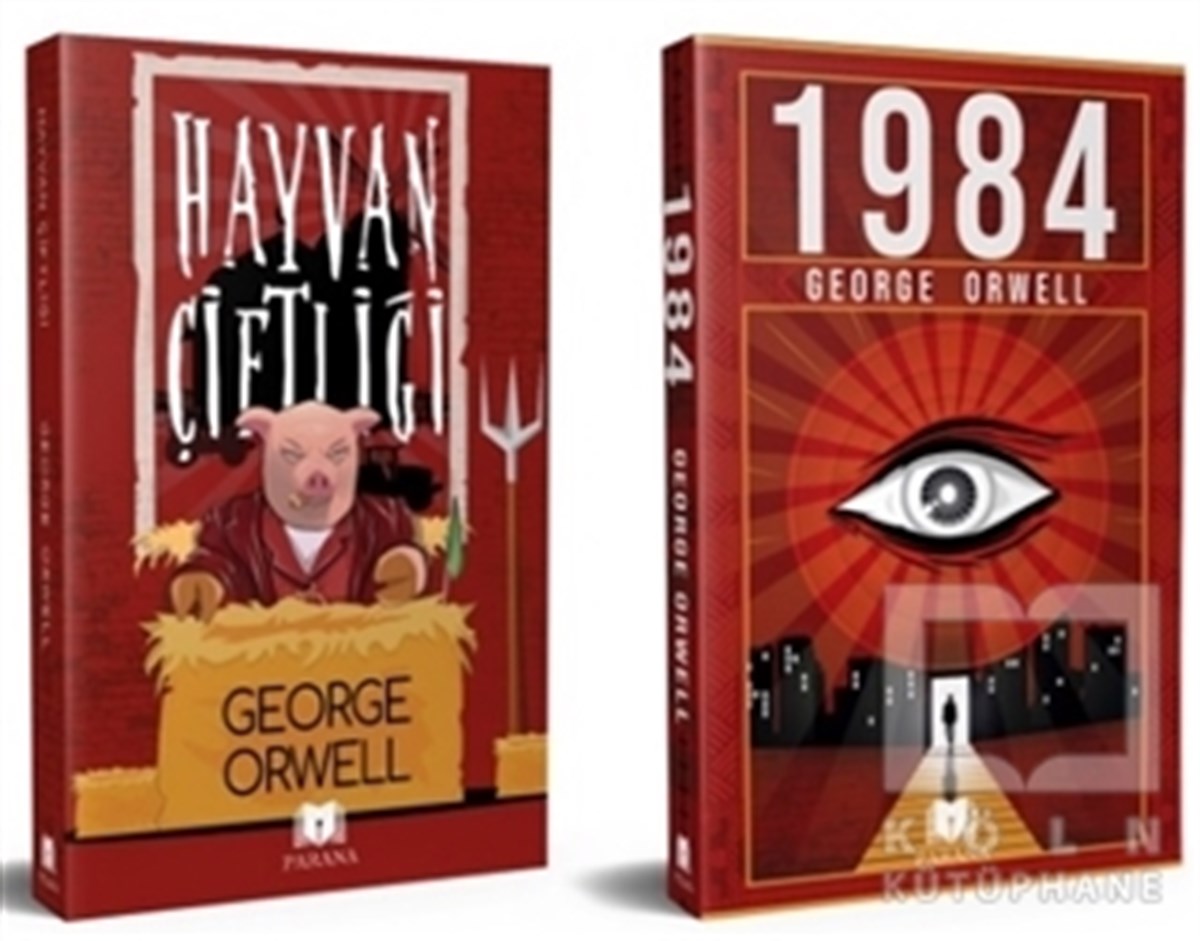 George Orwell Seti - 2 Kitap Takım
