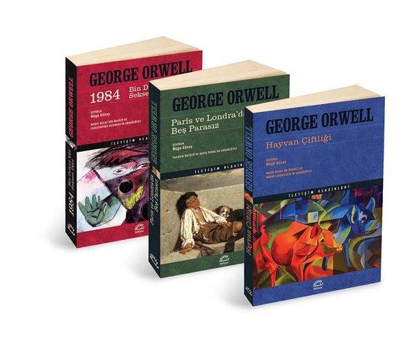George OrwellDünya RomanGeorge Orwell Seti - 3 Kitap Takım