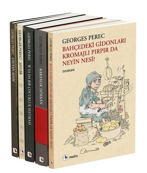 Georges PerecDünya RomanGeorges Perec 5 Kitap Takım - Hediyeli
