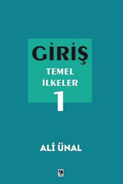 Ali ÜnalEğitimGiriş Temel İlkeler - 1