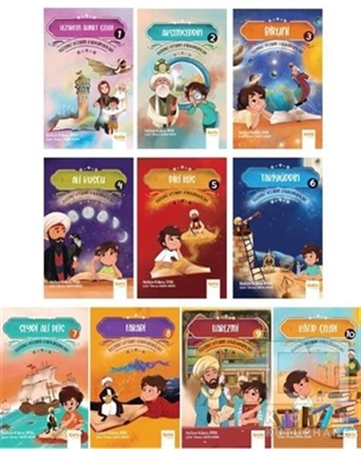 Hatice Kübra İpekÇocuk RomanlarıGizemli Kitabın Kahramanları (10 Kitap Takım)