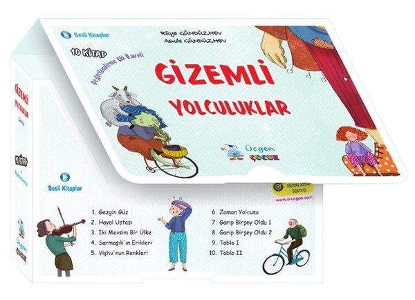 Asude GündüzhevÇocuk Gençlik RomanlarıGizemli Yolculuklar Seti - 10 Kitap Takım
