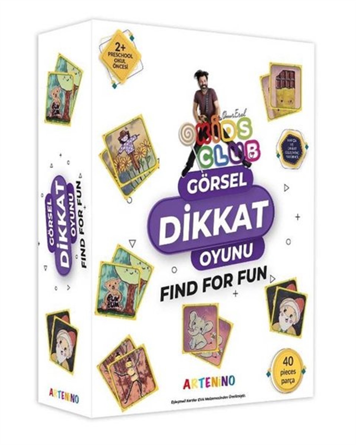 KolektifEtkinlik KitaplarıGörsel Dikkat Oyunu - Find For Fun