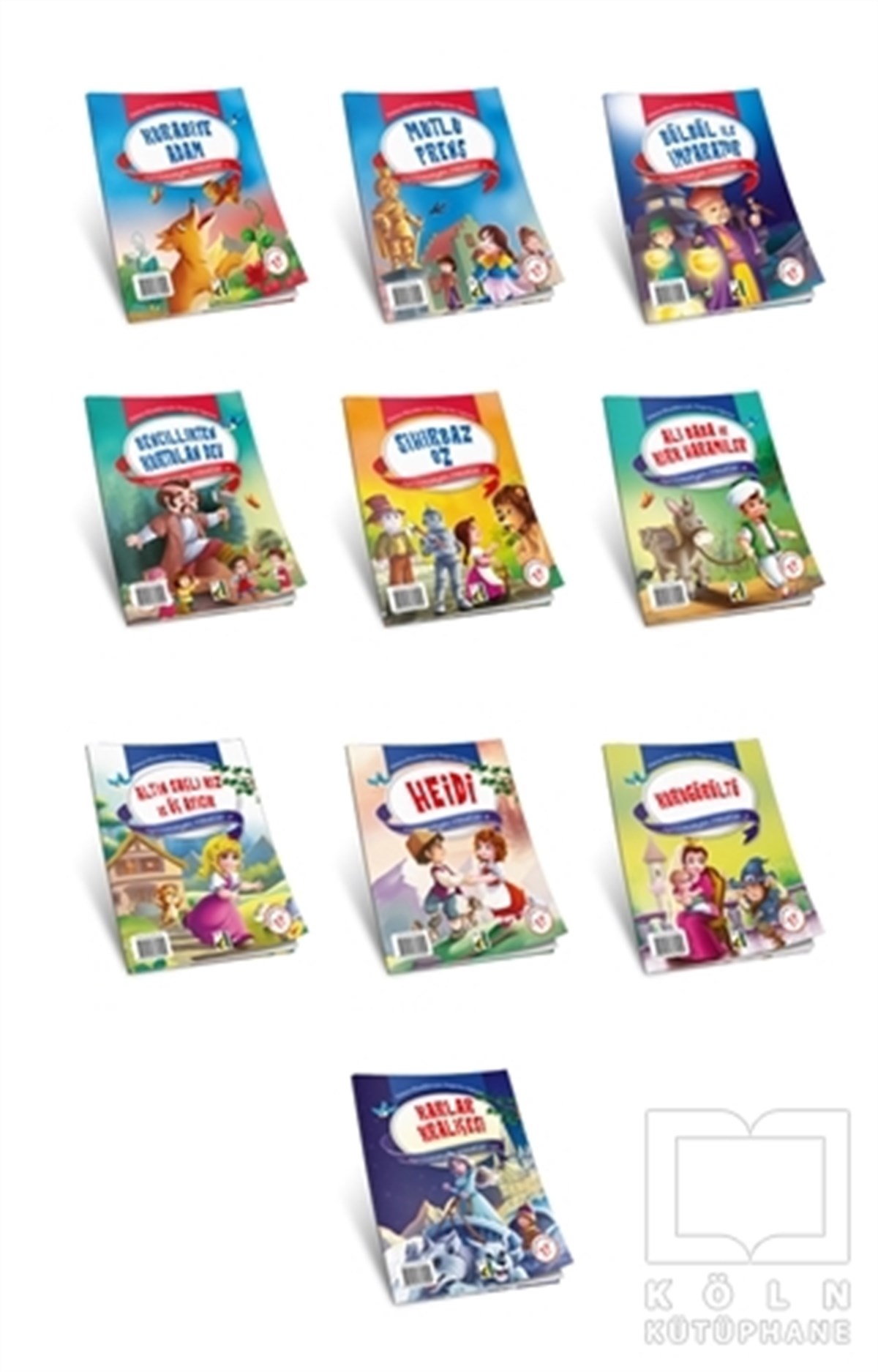 Gülümseyen Masallar-10 Kitap Takım
