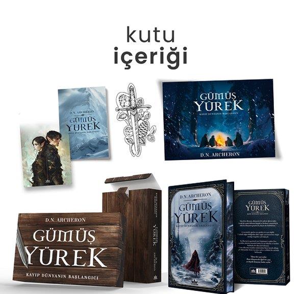 D. N. ArcheronFantastik Kitaplar & Fantastik RomanlarGümüş Yürek 1 - Kayıp Dünyanın Başlangıcı - Özel Kutulu Set