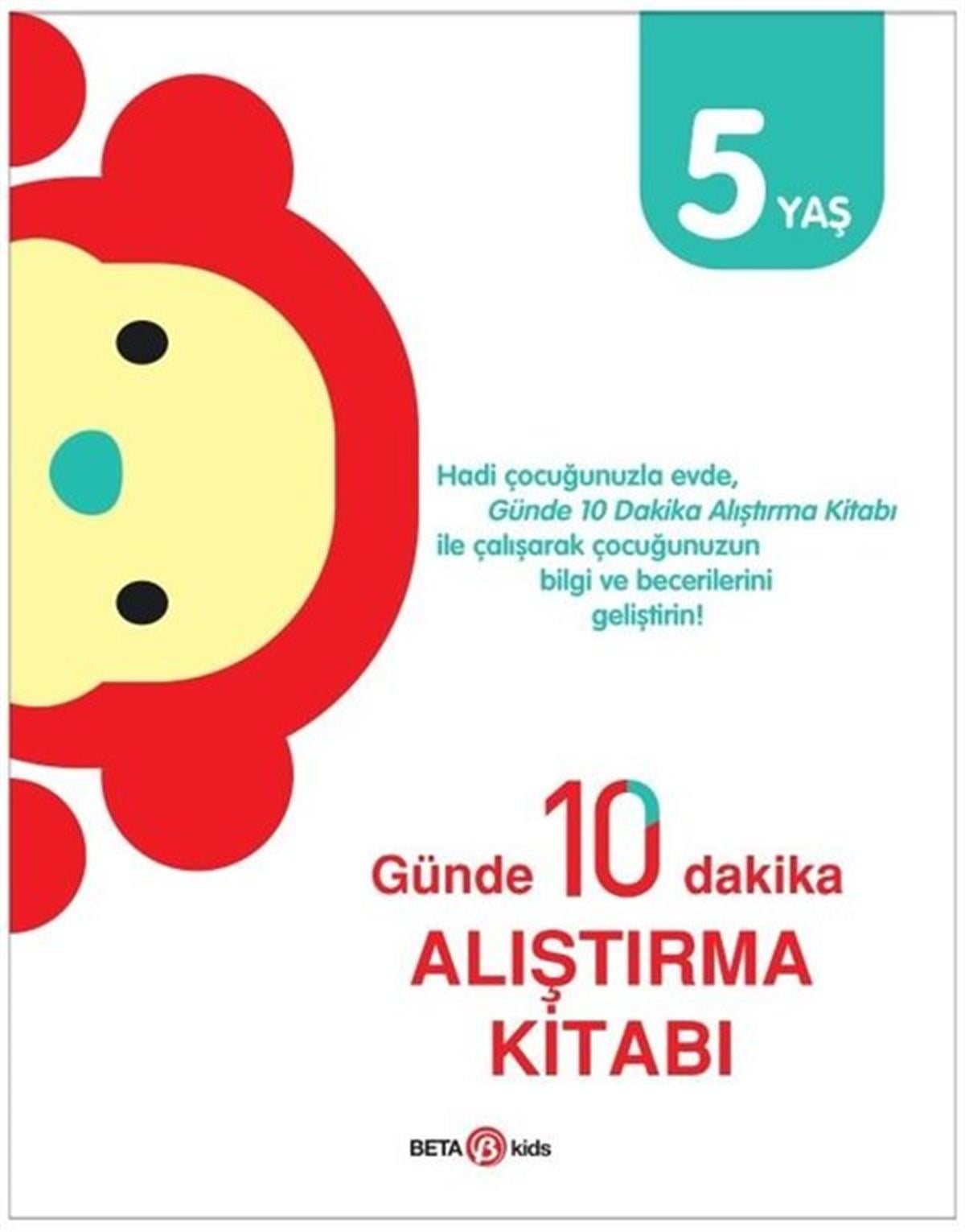 KolektifEgitim Etkinlik KitaplariGünde 10 Dakika Alıştırma Kitabı - 5 Yaş