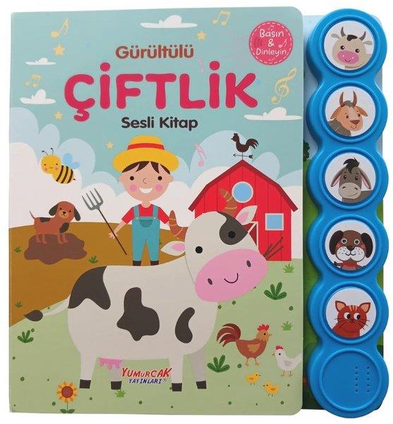 KolektifSesli Görüntülü Çocuk KitaplariGürültülü Çiftlik - Sesli Kitap