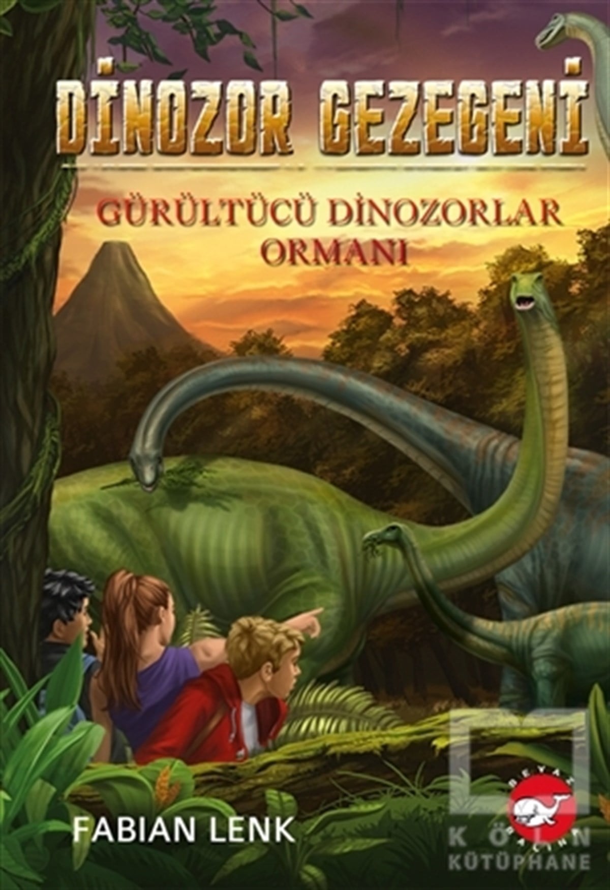 Fabian LenkÇocuk Hikaye KitaplarıGürültülü Dinozorlar Ormanı - Dinozor Gezegeni 2