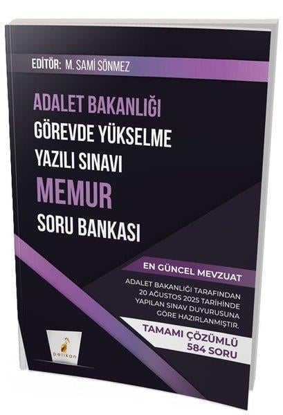 KolektifGYS (Görevde Yükselme Sinavi)GYS Adalet Bakanlığı Görevde Yükselme Yazılı Sınavı Memur Soru Bankası