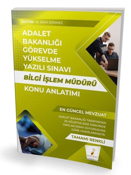M. Sami SönmezGYS (Görevde Yükselme Sinavi)GYS Adalet Bakanlığı Görevde Yükselme Yazılı Sınavı Bilgi İşlem Müdürü Konu Anlatımı