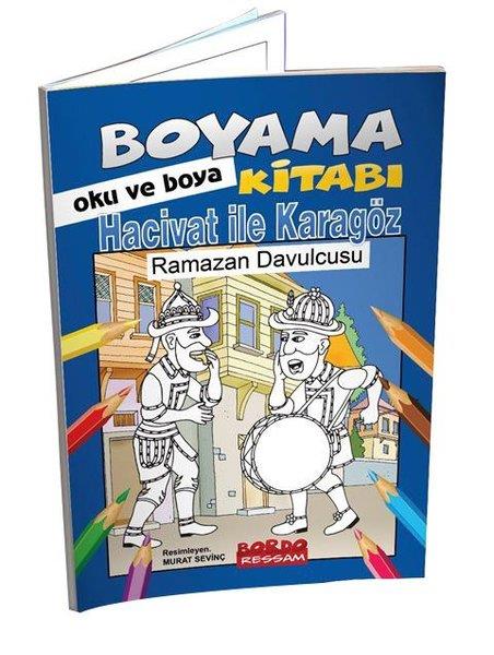 KolektifEtkinlik KitaplarıHacivat ile Karagöz Ramazan Davucusu - Boyama Kitabı Oku ve Boya