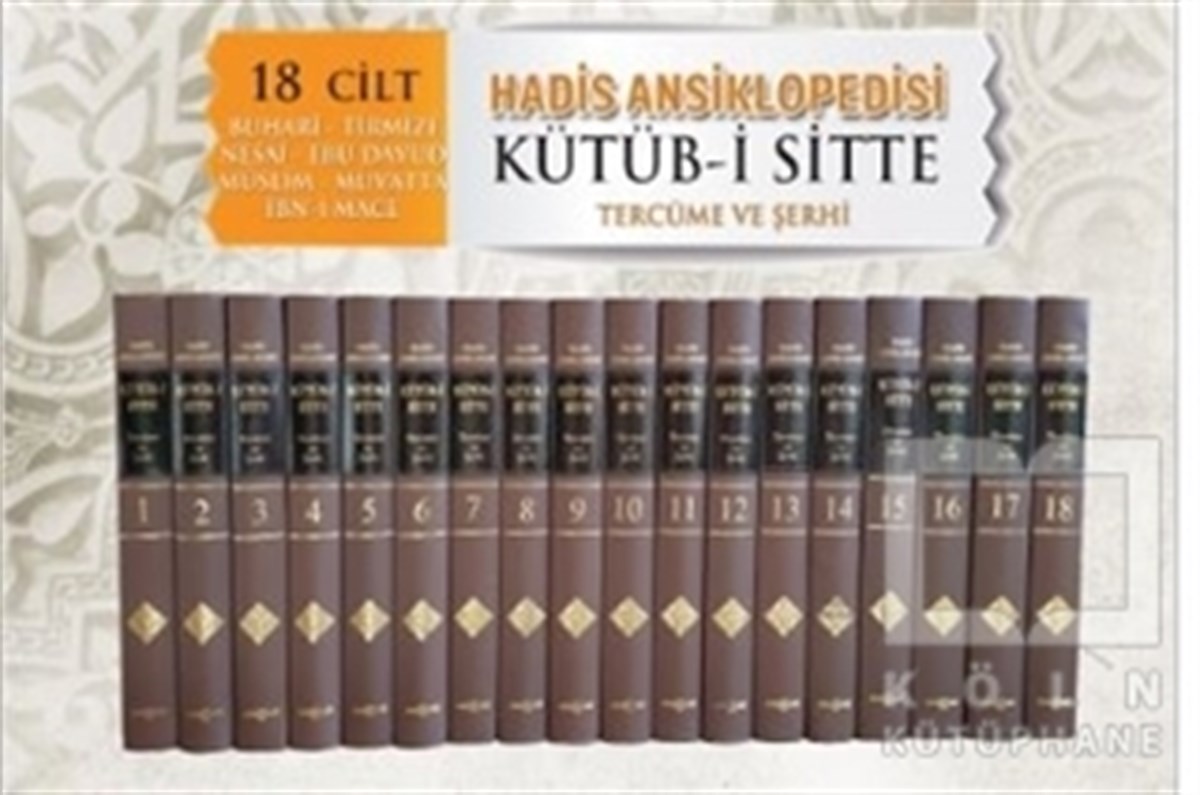 KolektifTafsir BücherHadis Ansiklopedisi Kütüb-i Sitte - 18 Cilt Takım