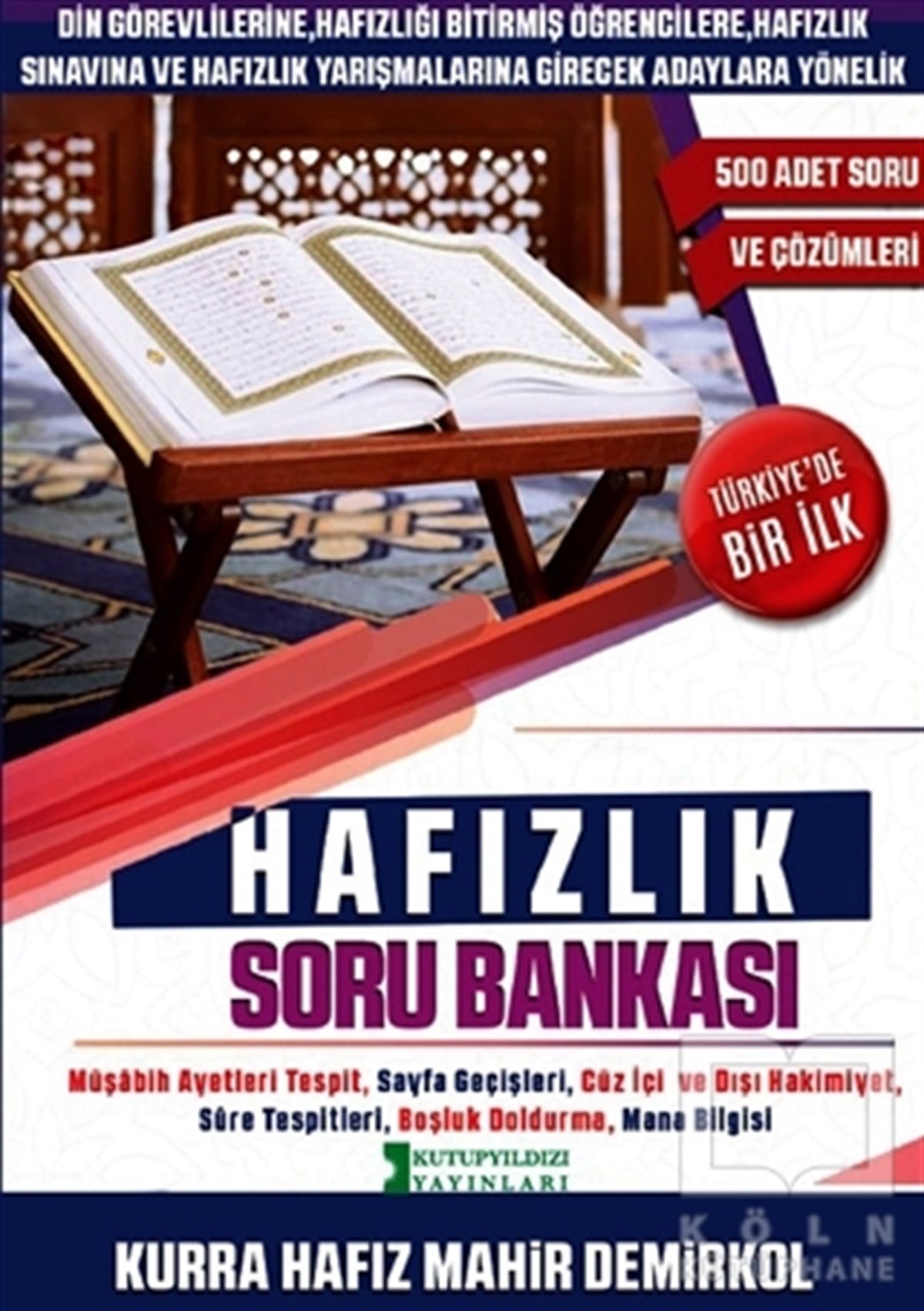 Mahir Demirkolİslam Eğitimi KitaplarıHafızlık Soru Bankası
