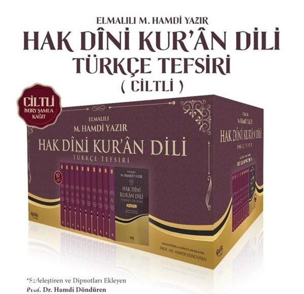 İmam Gazaliİslami KitaplarHak Dini Kur'an Dili Türkçe Tefsiri Seti - 10 Kitap Takım