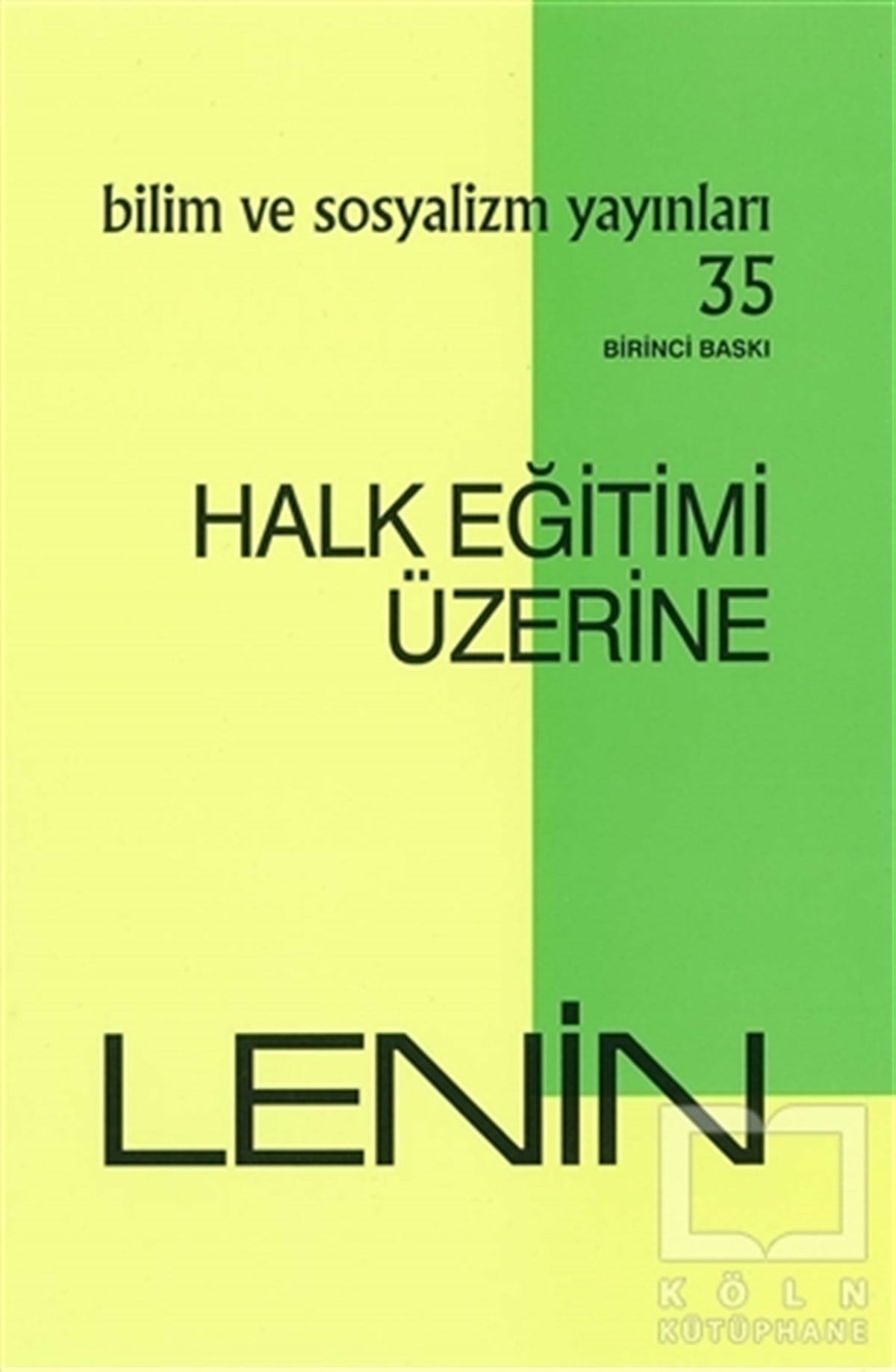 Vladimir İlyiç LeninDiğerHalk Eğitimi Üzerine