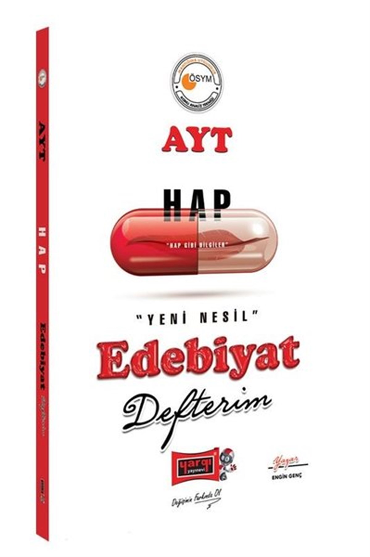 Engin GençTemel Yeterlilik Testi - Alan Yeterlilik Testi (YKS-TYT/AYT)HAP AYT Edebiyat Defterim, Clz