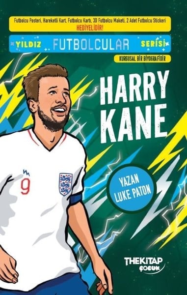 Luke PatonÇocuk Gençlik RomanlarıHarry Kane Kitabı ve Koleksiyonu! Yıldız Futbolcular Serisi