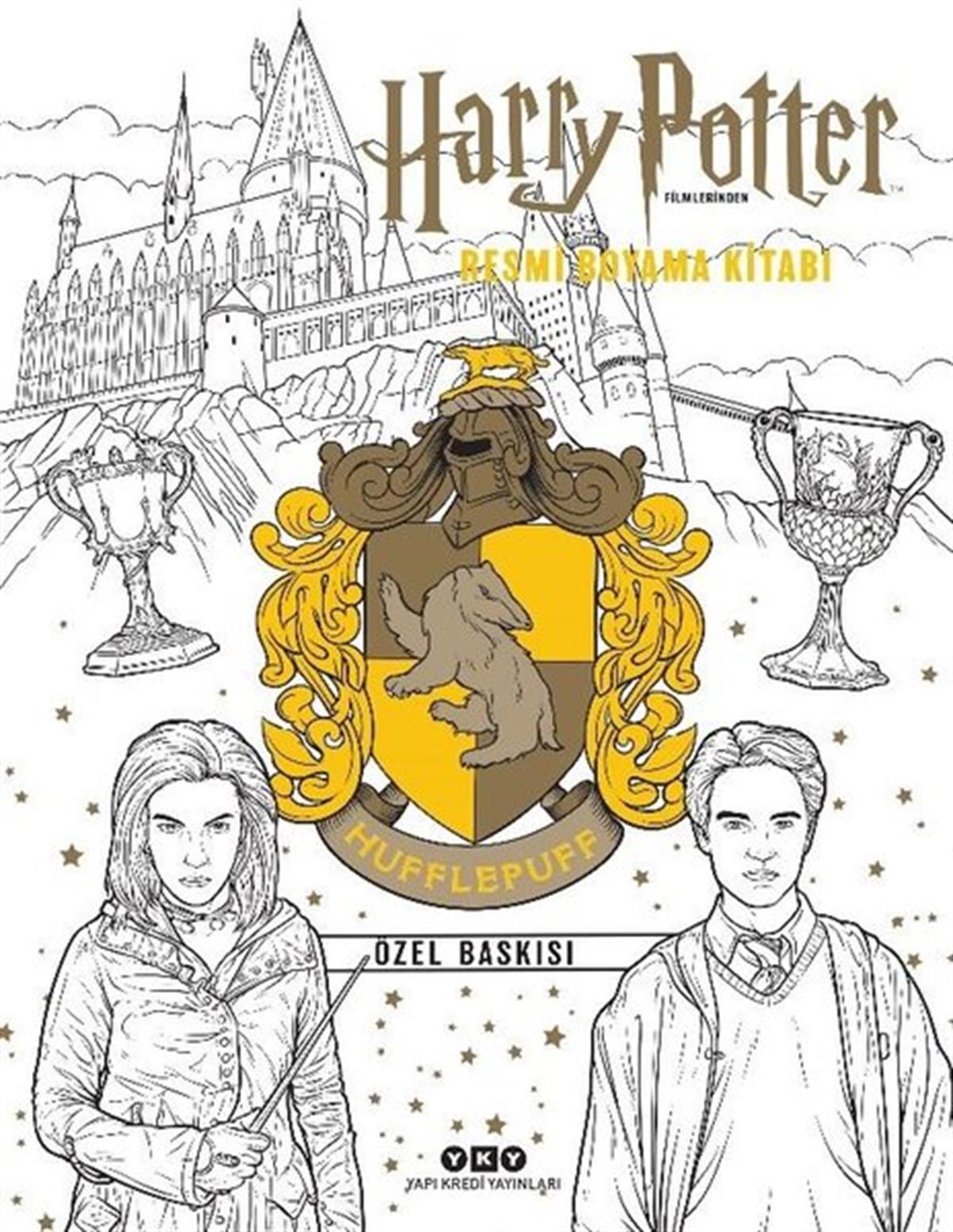 KolektifEgitim Etkinlik KitaplariHarry Potter Filmlerinden Resmi Boyama Kitabı - Hufflepuff Özel Baskısı