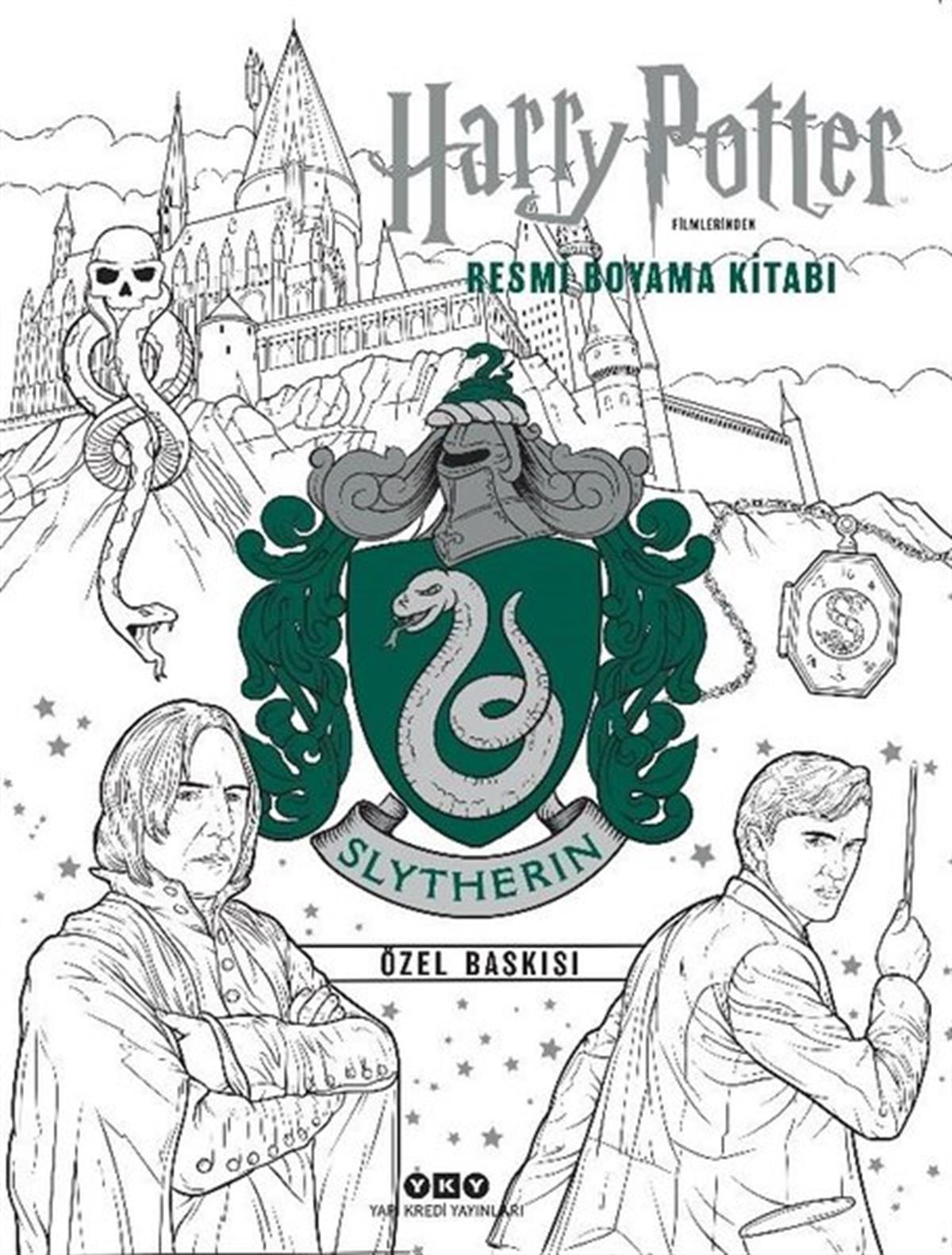 KolektifEgitim Etkinlik KitaplariHarry Potter Filmlerinden Resmi Boyama Kitabı - Slytherin Özel Baskısı