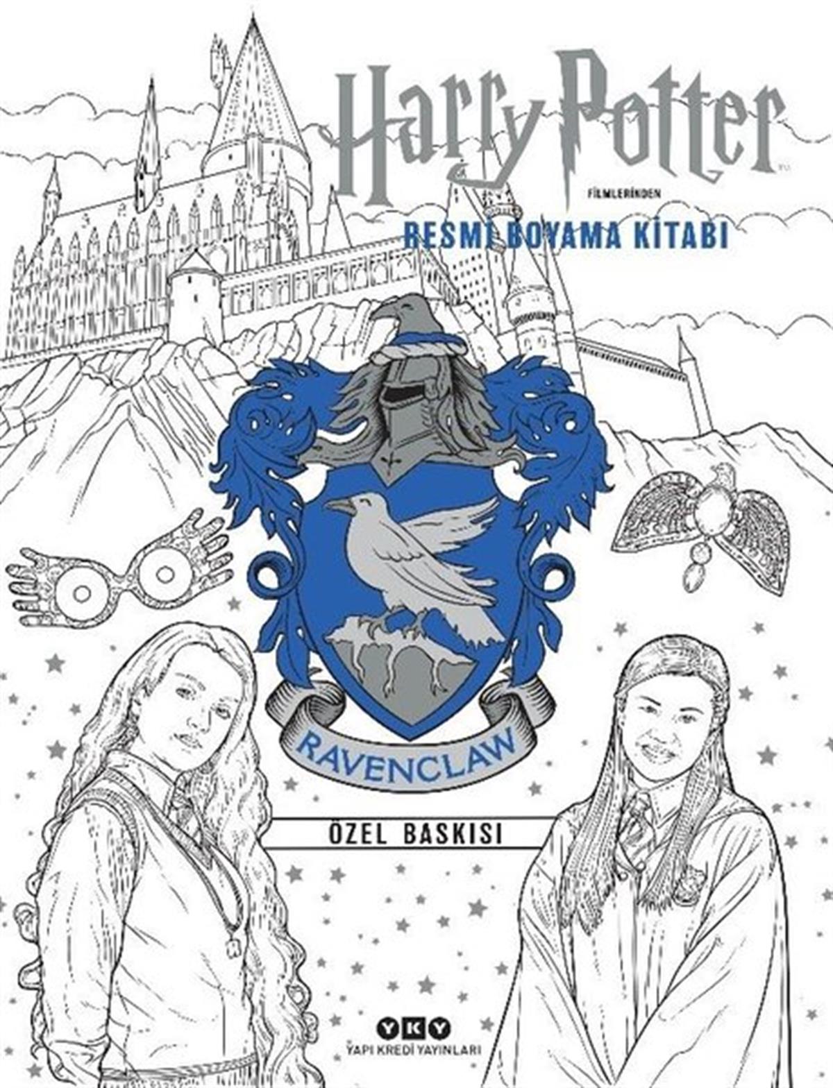 KolektifEgitim Etkinlik KitaplariHarry Potter Filmlerinden Resmi Boyama Kitab ı -Ravenclaw Özel Baskısı