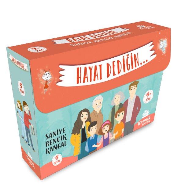Saniye Bencik KangalÇocuk Gençlik RomanlarıHayat Dediğin Seti - 5 Kitap Takım - Kutulu