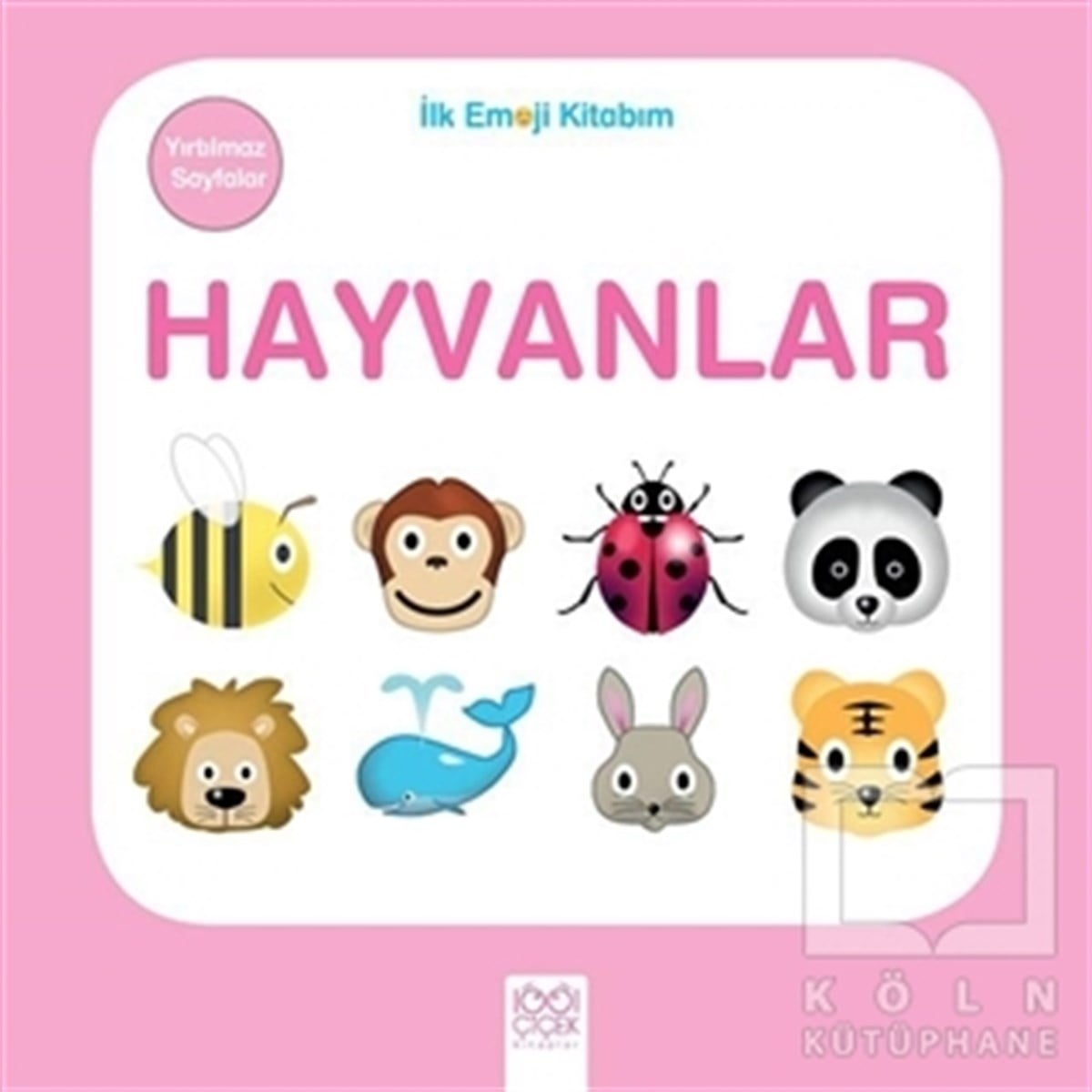 KolektifOkul Öncesi Resimli KitaplarHayvanlar - İlk Emoji Kitabım