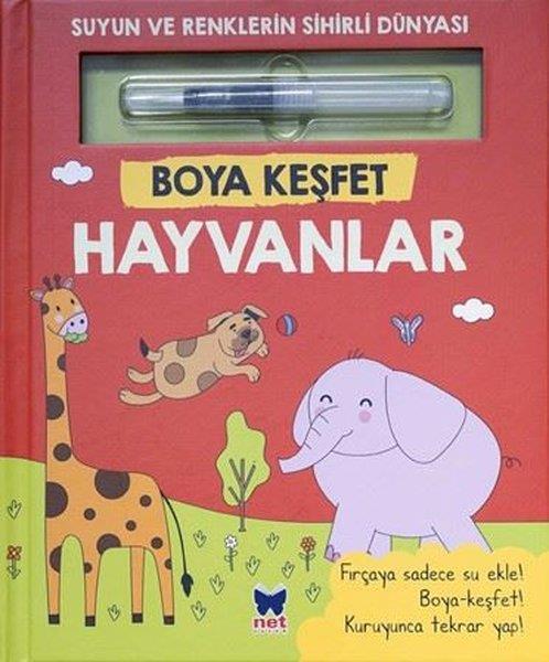 KolektifEgitim Etkinlik KitaplariHayvanlar - Boya Keşfet - Suyun ve Renklerin Sihirli Dünyası