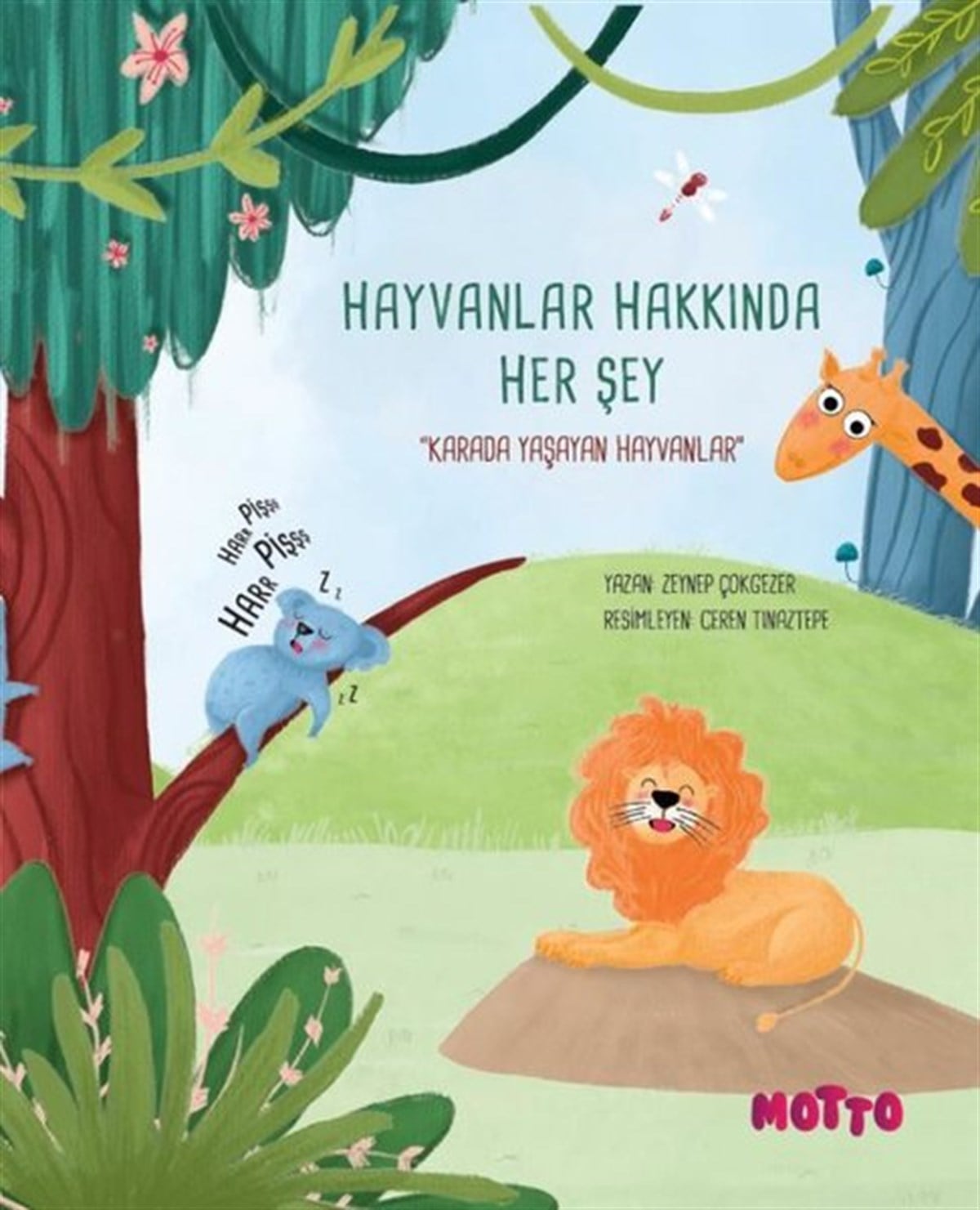 Zeynep ÇokgezerEgitim Etkinlik KitaplariHayvanlar Hakkında Her Şey - Karada Yaşayan Hayvanlar