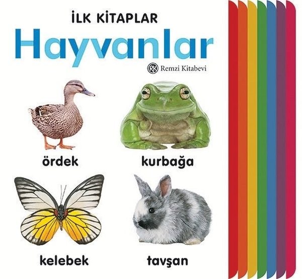 KolektifSesli Görüntülü Çocuk KitaplariHayvanlar - İlk Kitaplar