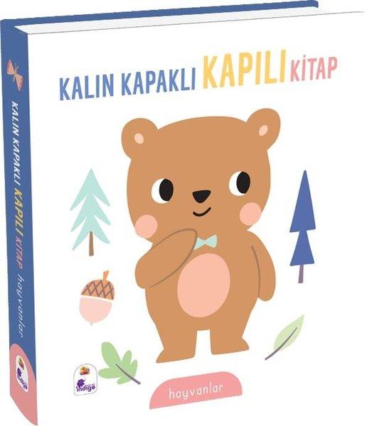 KolektifEgitim Etkinlik KitaplariHayvanlar - Kalın Kapaklı Kapılı Kitap